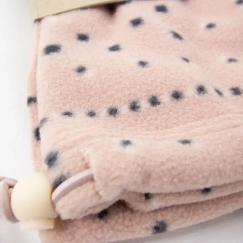 Madewell pink fleece Slipper Socks (L-XL)‎